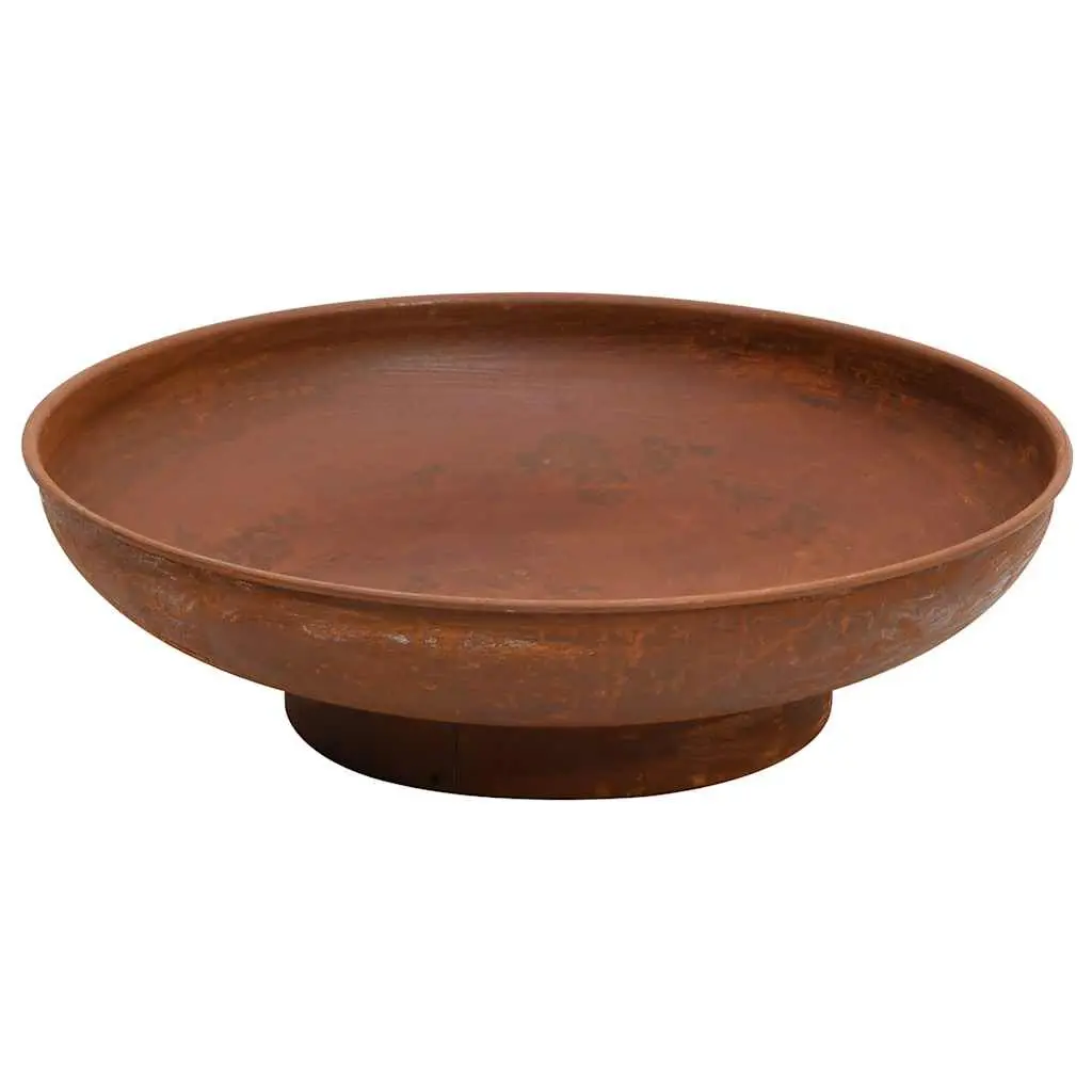 Fire Pit 22.4 Inches Steel Outdoor Round Spark Screen and Cover