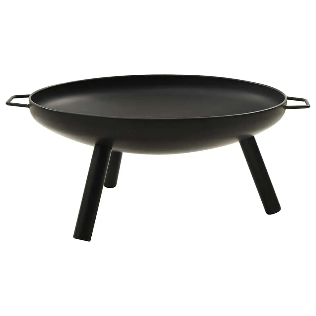 Fire Pit 27.6x23.2x11 Inches Steel Large Outdoor Cooking Grate