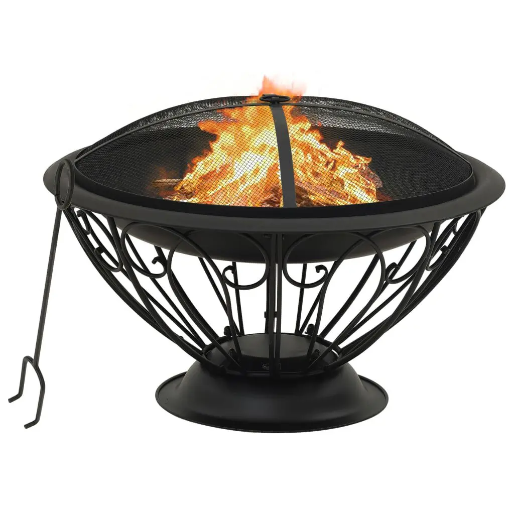 XXL Steel Fire Pit Poker 29.5 Inch Outdoor Fireplace Backyard