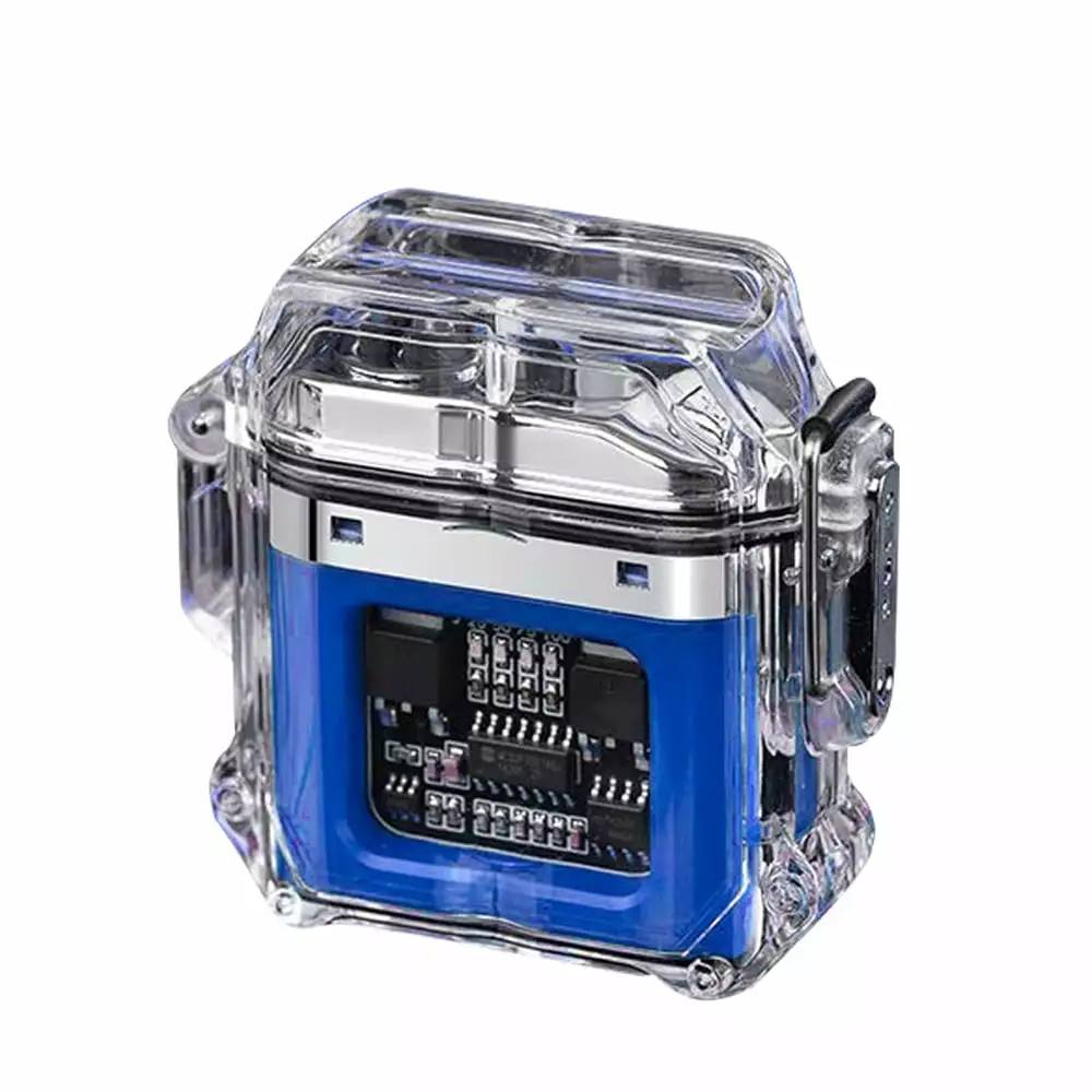 Htovila Ignition Tool Windproof Waterproof Flameless LED Battery Indicator Outdoor Picnic Barbecue