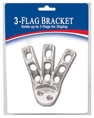 3 Flag Display Bracket Heavy Duty Multiple Flag Mounting Annin Flagmakers