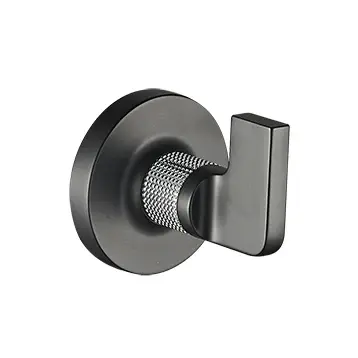 Crochet porte-serviettes Blaze - Chrome/noir mat Commercial Buildings