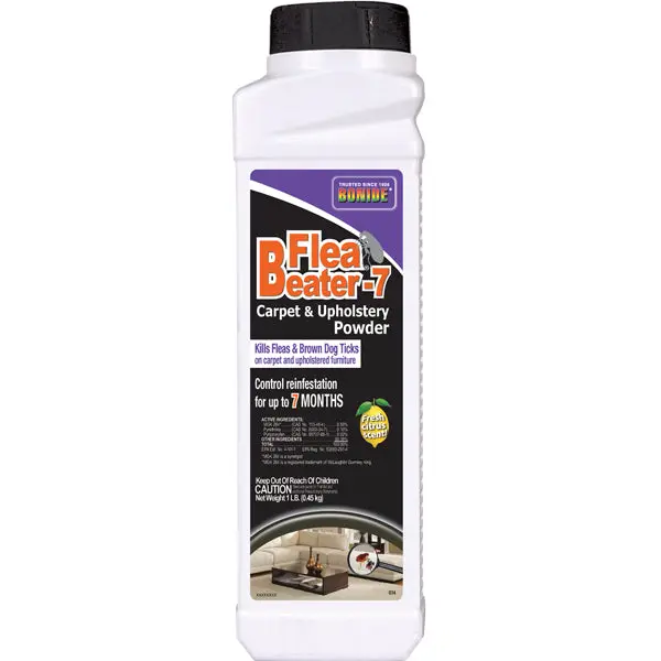 Bonide Flea Beater Carpet and Upholstery Powder 1 Lbs