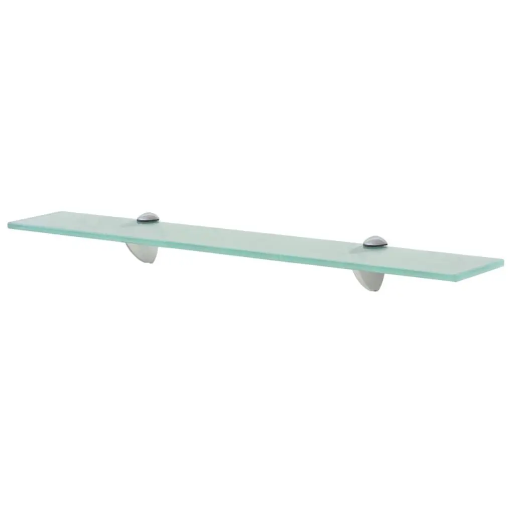 Floating Shelf Glass 23.6x7.9 0.3 Inch Large Wall Mounted Display