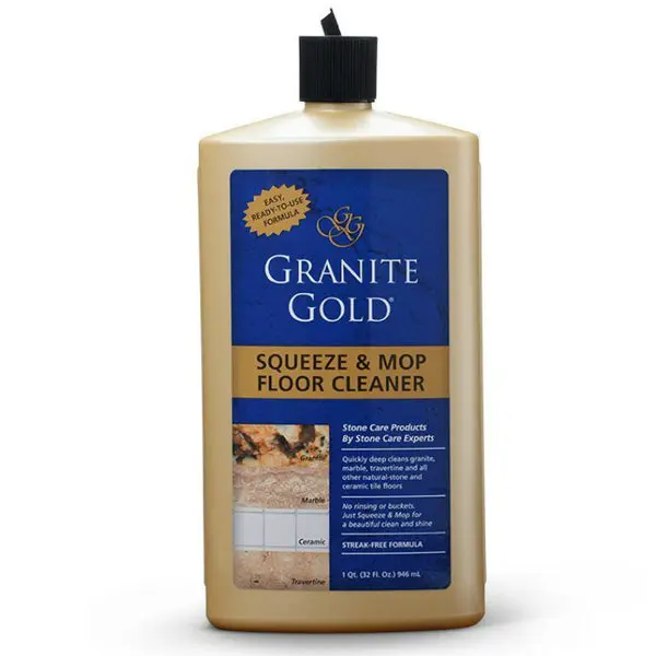 Granite Gold Squeeze and Mop Floor Cleaner 32 Oz Stone Floor Cleaner