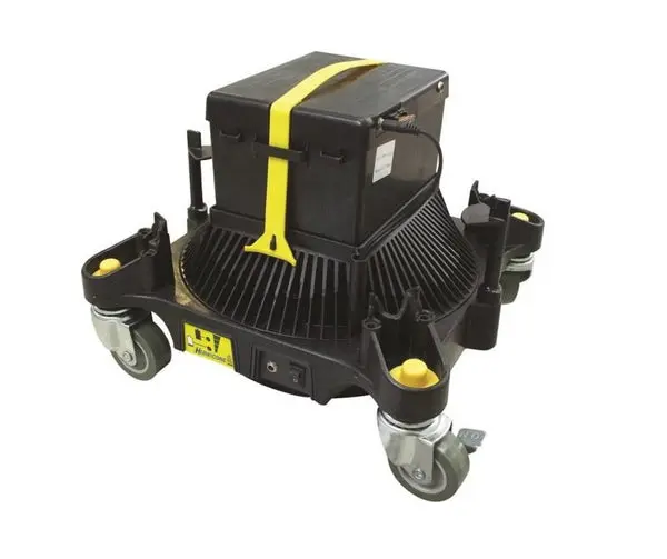 Hurricone HUR6000 Cordless Floor Drying Cone Dolly without Safety Cone Quick Drying