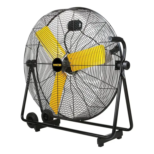 Master MAC-30BCT High Velocity Floor Fan 3-Speed 8500/7000/6000 CFM 30 Inches