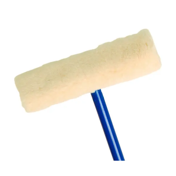 Ettore 33112 Oil-Based Floor Finish Applicator 53 Inch Pole Handle 12 Inch - Professional Floor Care Tool