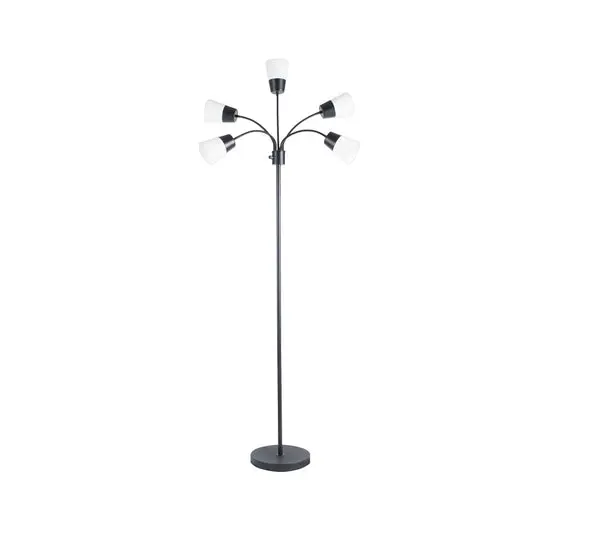 Boston Harbor GS-F120121-02 Floor Lamp Metal Plastic Shade Modern Home Lighting