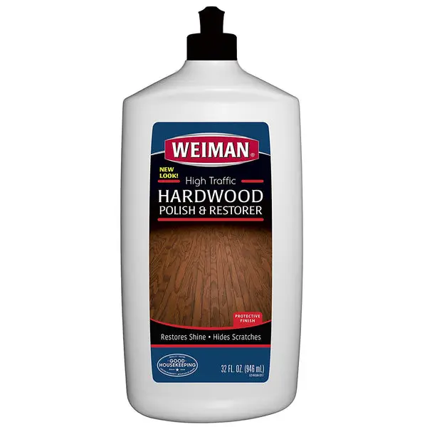 Weiman 523 High-Traffic Hardwood Floor Polish & Restorer 32 Oz