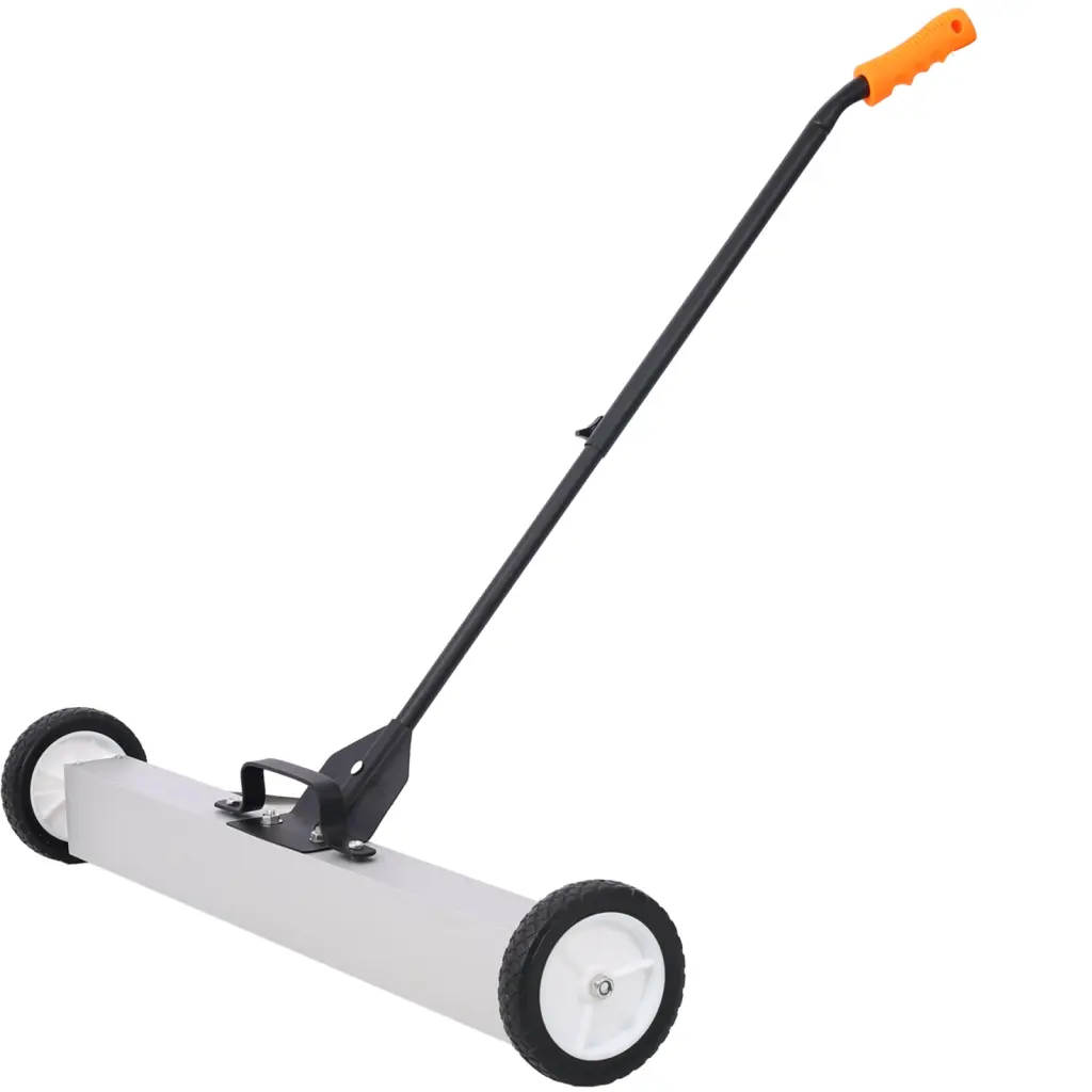 36 Inch Rolling Magnetic Pick Up Sweeper Heavy Duty Push Type Release g-h
