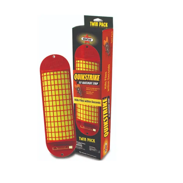 Starbar 100544996 QuikStrike II Fly Abatement Strip Yellow Pest Control