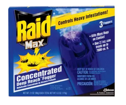 Raid Max 12565 Concentrated Deep Reach Fogger Insect Control