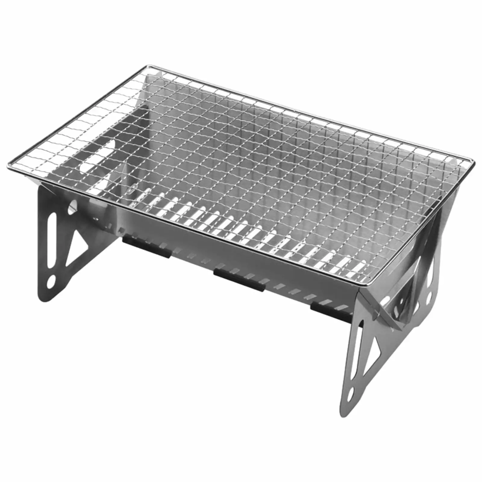 CofeeMO Folding Charcoal BBQ Grill Small Portable Outdoor Stove Camping Hiking Picnics