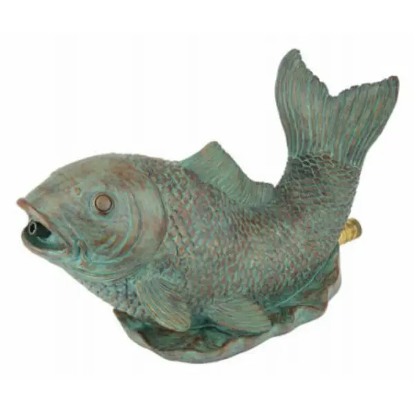 Pondmaster 03770 Resin Fish Spitter Decorative Fountain Garden Ponds