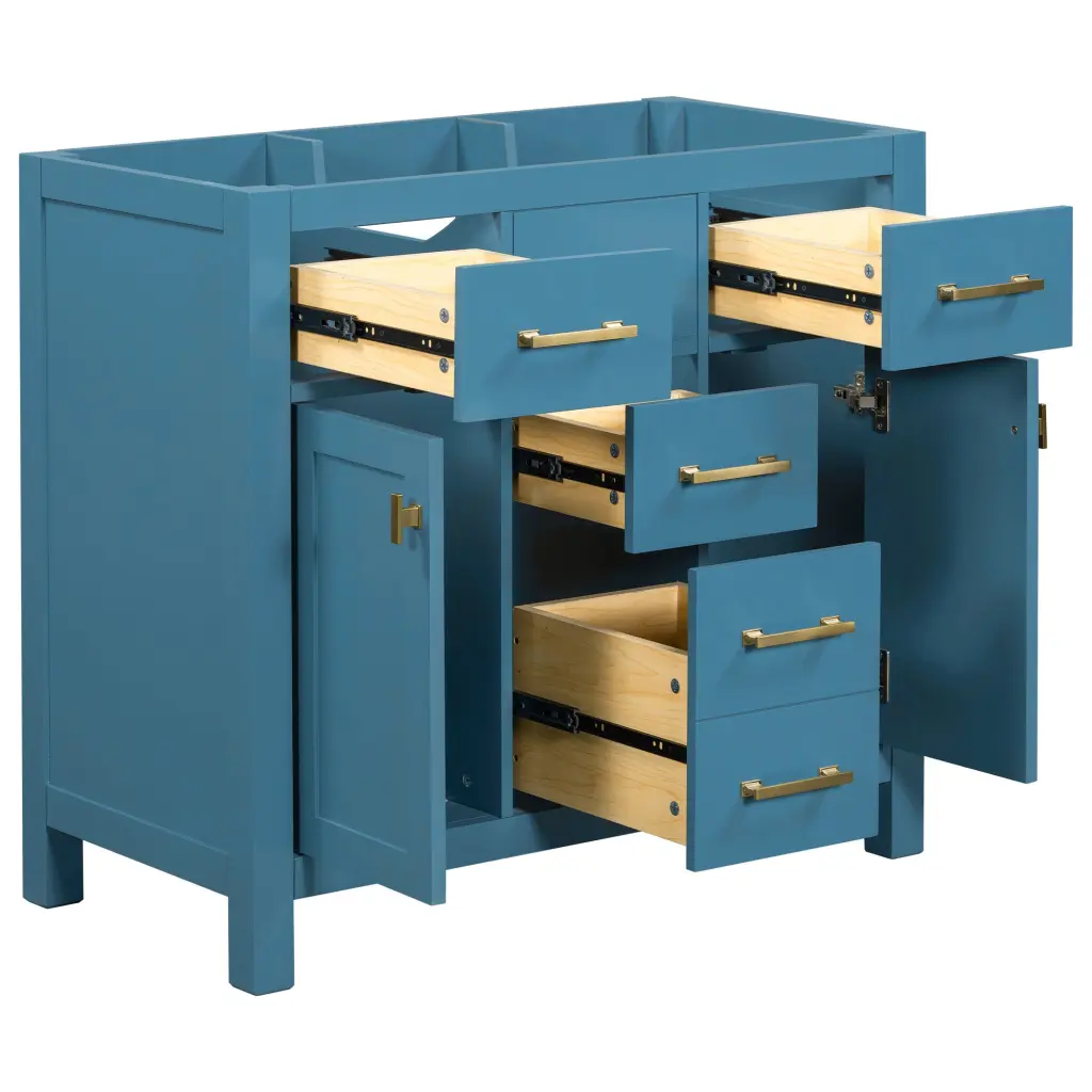 36 Inch Modern Freestanding Single Bathroom Vanity Without Sink rnb