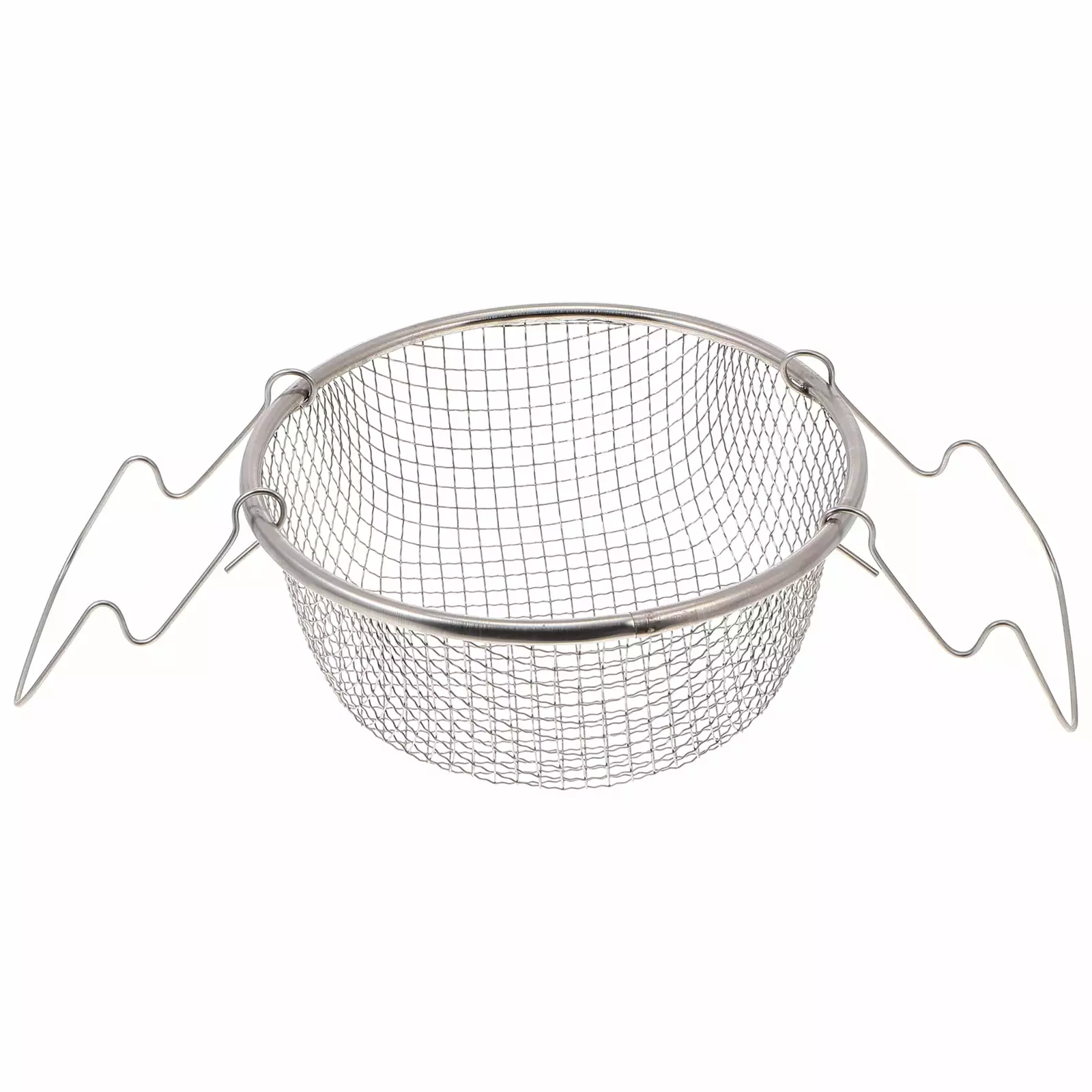 NUOLUX Basket Fryer Frying Deep French Fry Cooking Fried Supply Kit 18x18cm