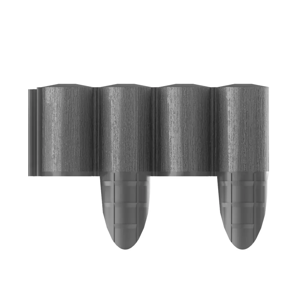 Professional Grade Cellfast Eco 4 Grey Garden Lawn Edging 2.4m Border Palisade Plastic Wood Structure Frostproof Weatherpr...
