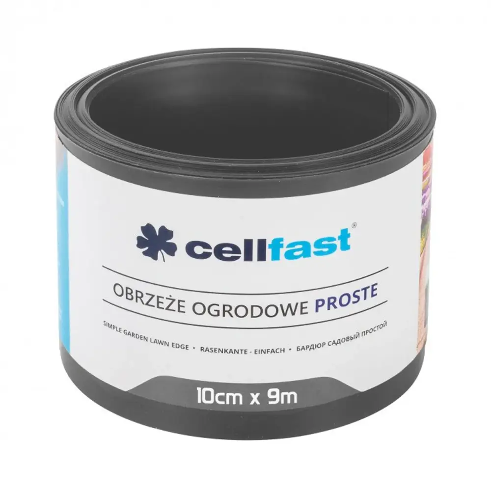 Rust-Resistant Vine Cellfast Lawn Edge Smooth Garden Fence Bed Edging Mowing Edge Garden Palisade Root Barrier Polymer Gra...