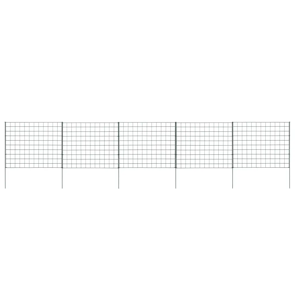 Green Garden Fence Set 30.5x25.2 Inches Decorative Border Protection