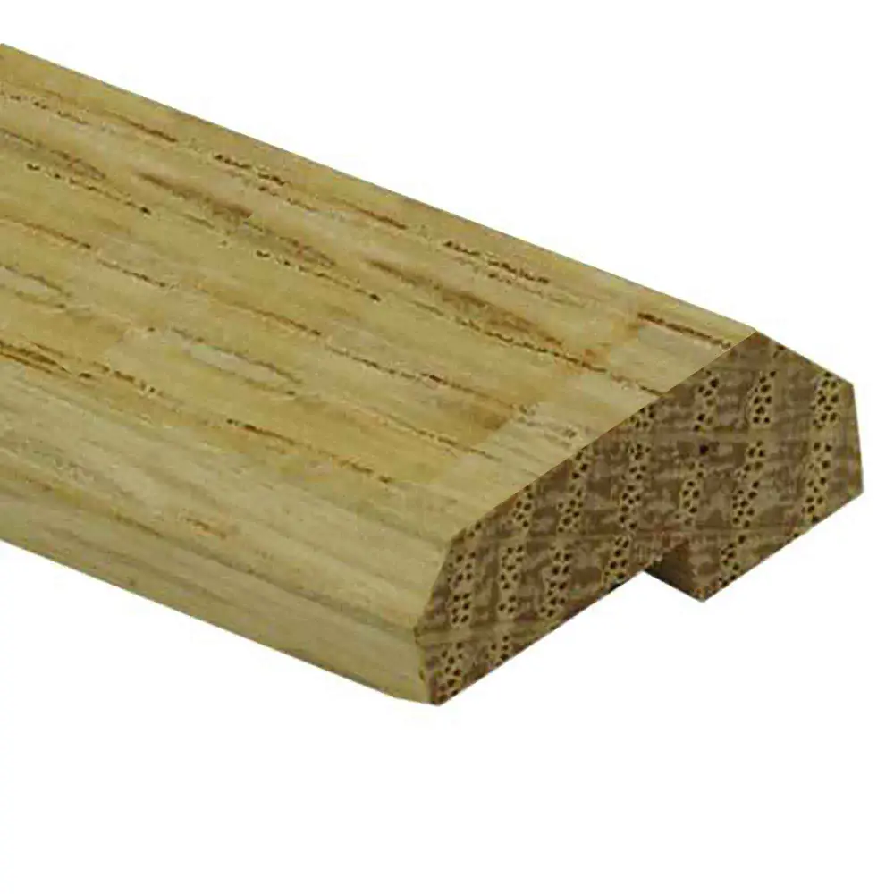 Unadulterated Oak Overlap Tile Edge - drop 1/8" x 1-3/16" x 6'