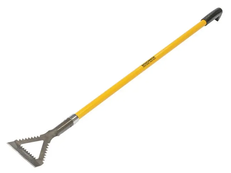 Ergonomic Weeding Roughneck Sharp-Edge Dutch Hoe