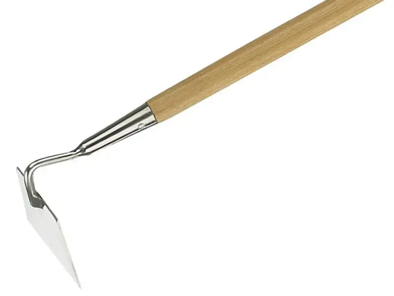 Soil Cultivating Kent & Stowe Stainless Metal Long Handled Draw Hoe, FSC