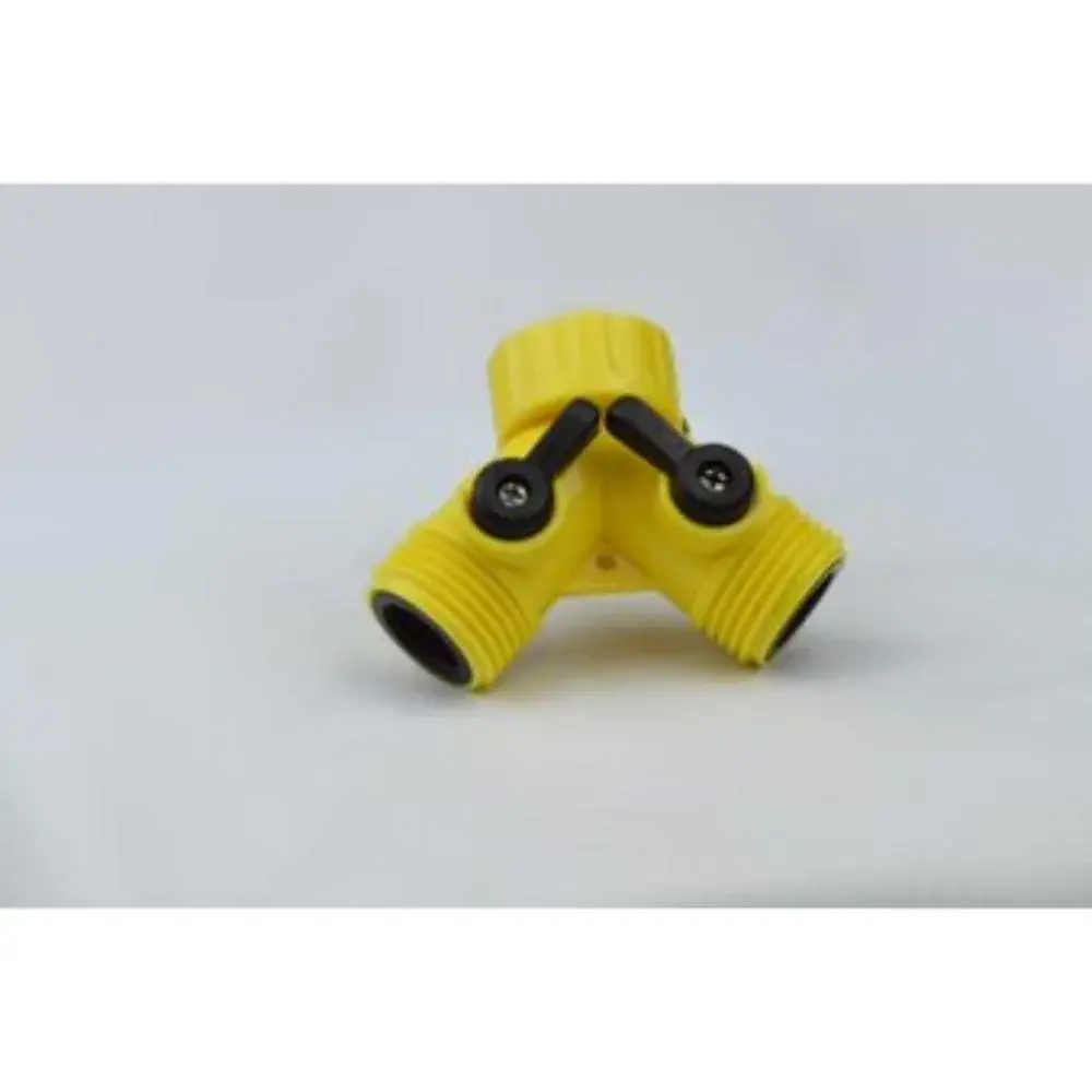 3/4" GARDEN HOSE WYE-PLASTIC SHUT OFF