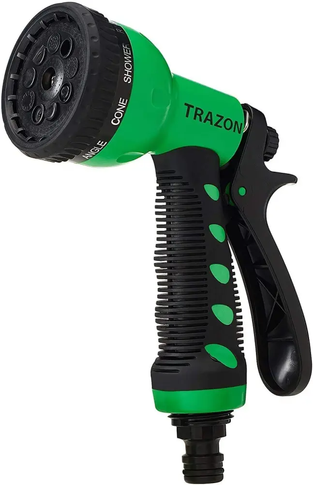 Garden Hose Nozzle Heavy Duty, High Pressure. Water Hose Nozzle Sprayer, Gun, Head. Spray Nozzle Garden Hose, 9 Modifiable...