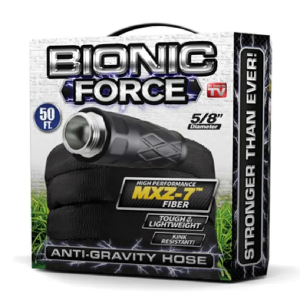 Bionic Force 2341 As Seen On TV High Performance Heavy-Duty Garden Hose Flexible Durable Kink-Free