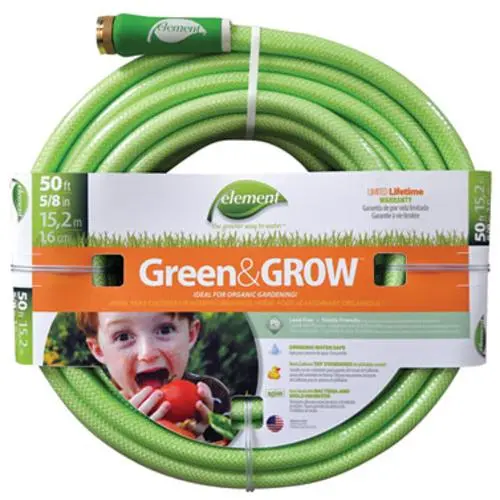 Element ELGG58050 5/8" x 50' Green & Grow Flexible Garden Hose