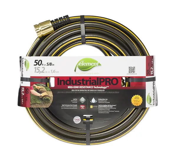 Element ELIH58050 5/8" x 50' Industrial Pro Heavy Duty Garden Hose