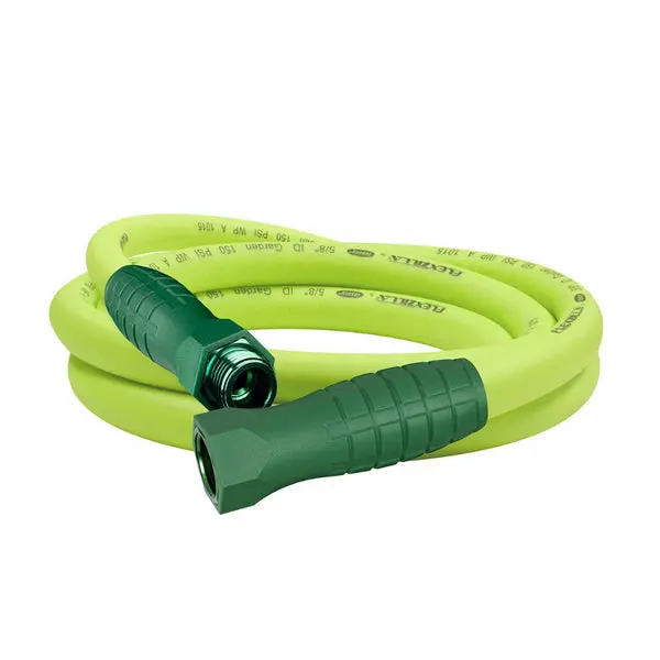 Flexzilla HFZG510YWS SwivelGrip Lightweight Garden Hose 5/8 ID x 10 Feet Green