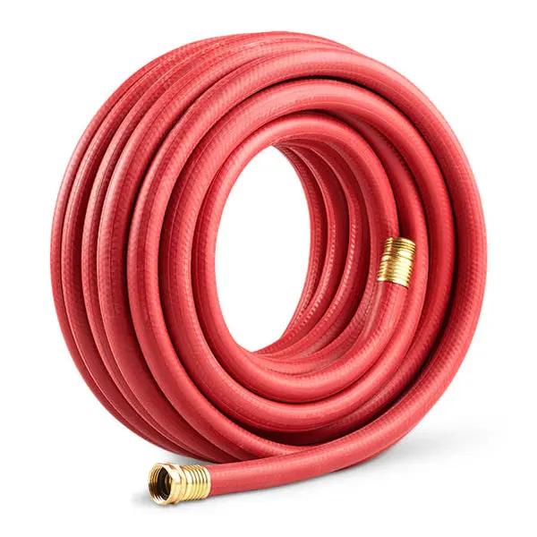 Gilmour Commercial 18-Series Reinforced Rubber Hose 5/8 x 50 Feet - Professional Grade Garden Hose