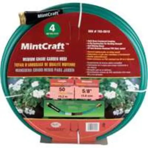 Landscapers Select BL5820050HM 50 ft Green Heavy Duty Garden Hose