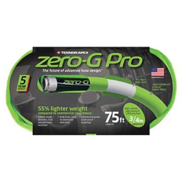 Zero-G Pro 4300-75 Commercial Garden Hose 3/4 x 75 Feet