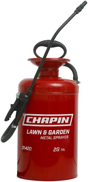 Chapin Lawn & Garden Tri-Poxy Steel Sprayer 2-Gallon Tank