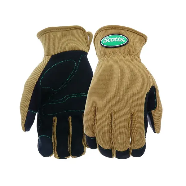 Scotts SC86111/L Leather Palm Work Glove Large Heavy Duty Gardening Glove