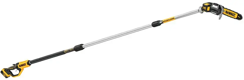 DEWALT DCPS620M1 Pole Saw Kit, 20 V, Comfort Grip Handle, 15 ft OAL, Battery, Charger