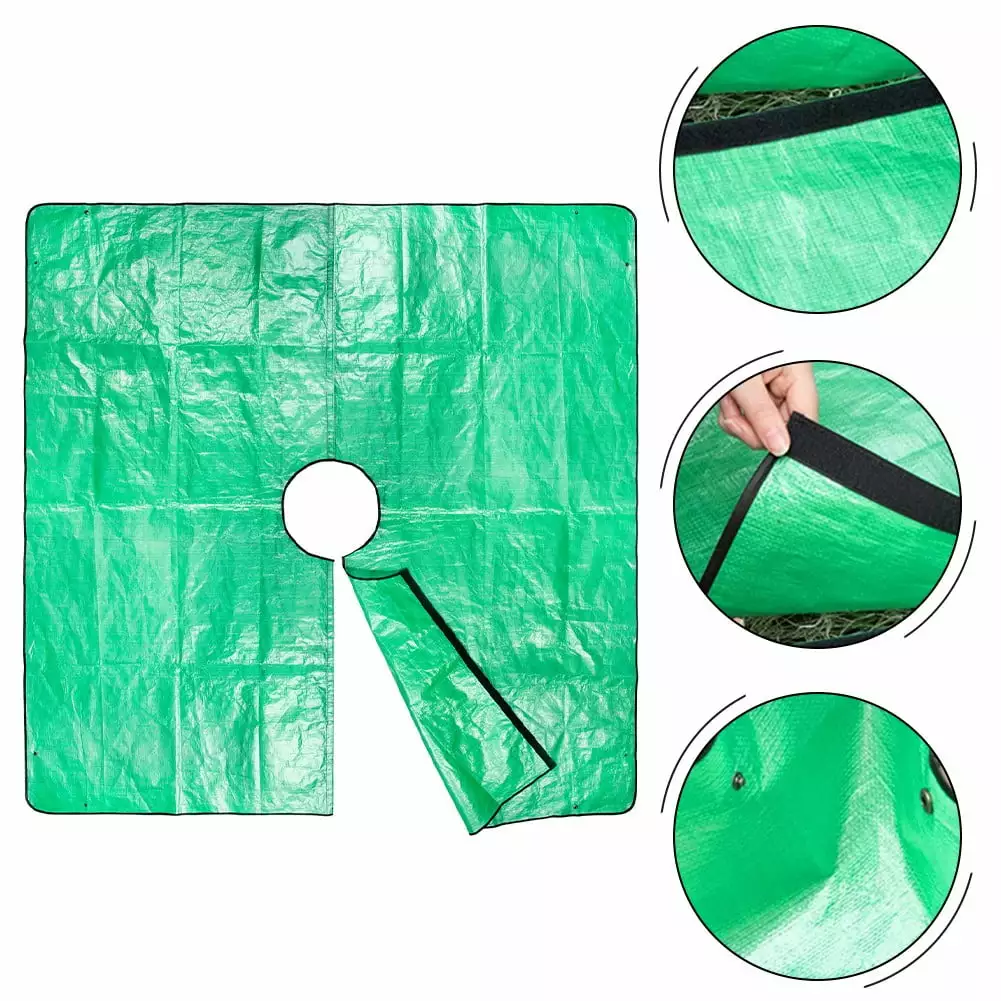 Garden Tree Trimming Tarps 12 Inch Shrub Trimming Tarps Leaf Collector Easy Cleanup ZSIFEN