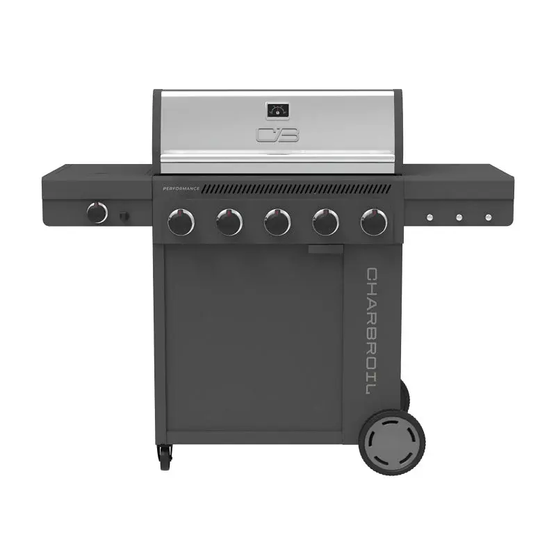 Char-Broil 463458021 Gas Grill Chef's Tray, Liquid Propane, 2 ft 4 W Cooking Surface, Metal