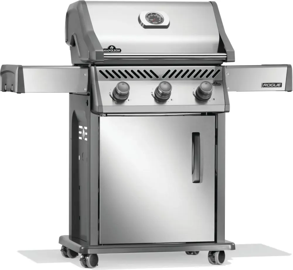 Gas Grill: Napoleon, Rogue® 425, R425SS-2 | 500 sq Cooking Area |