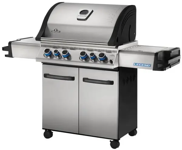 Napoleon LD485RSIBPSS-1 Infrared Gas Grill Side and Rear Burner 74500 BTU
