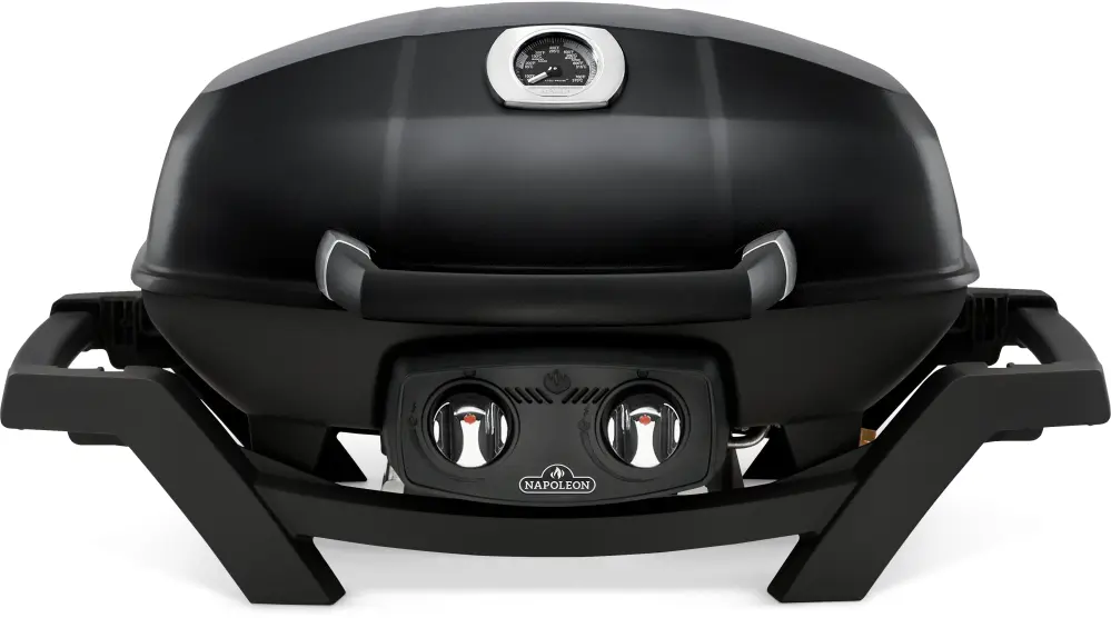 Pellet TravelQ™ PRO285 Portable Natural Gas Grill, Charcoal, PRO285N-BK