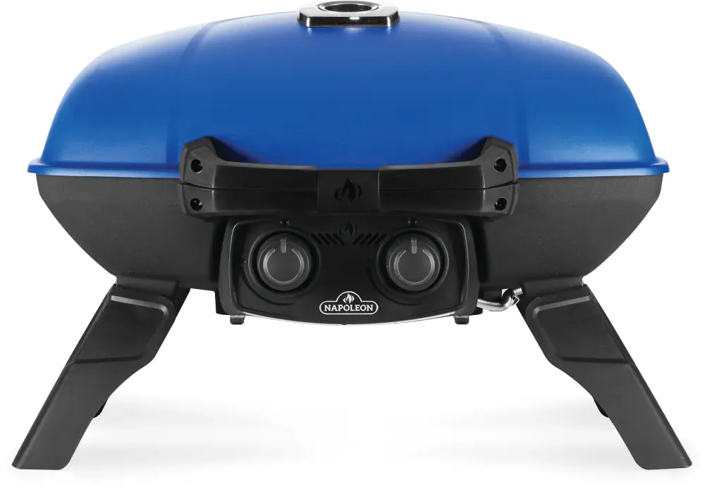 TravelQ™ 285 Mobile Propane Gas Grill, Blue, TQ285-BL-1