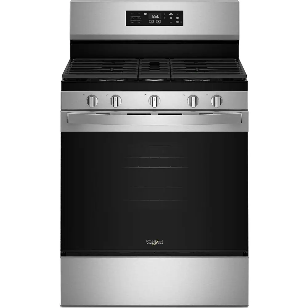 Whirlpool 30-inch Gas Range Air Cooking Technology and Steam Sanitized WFGS4530SS