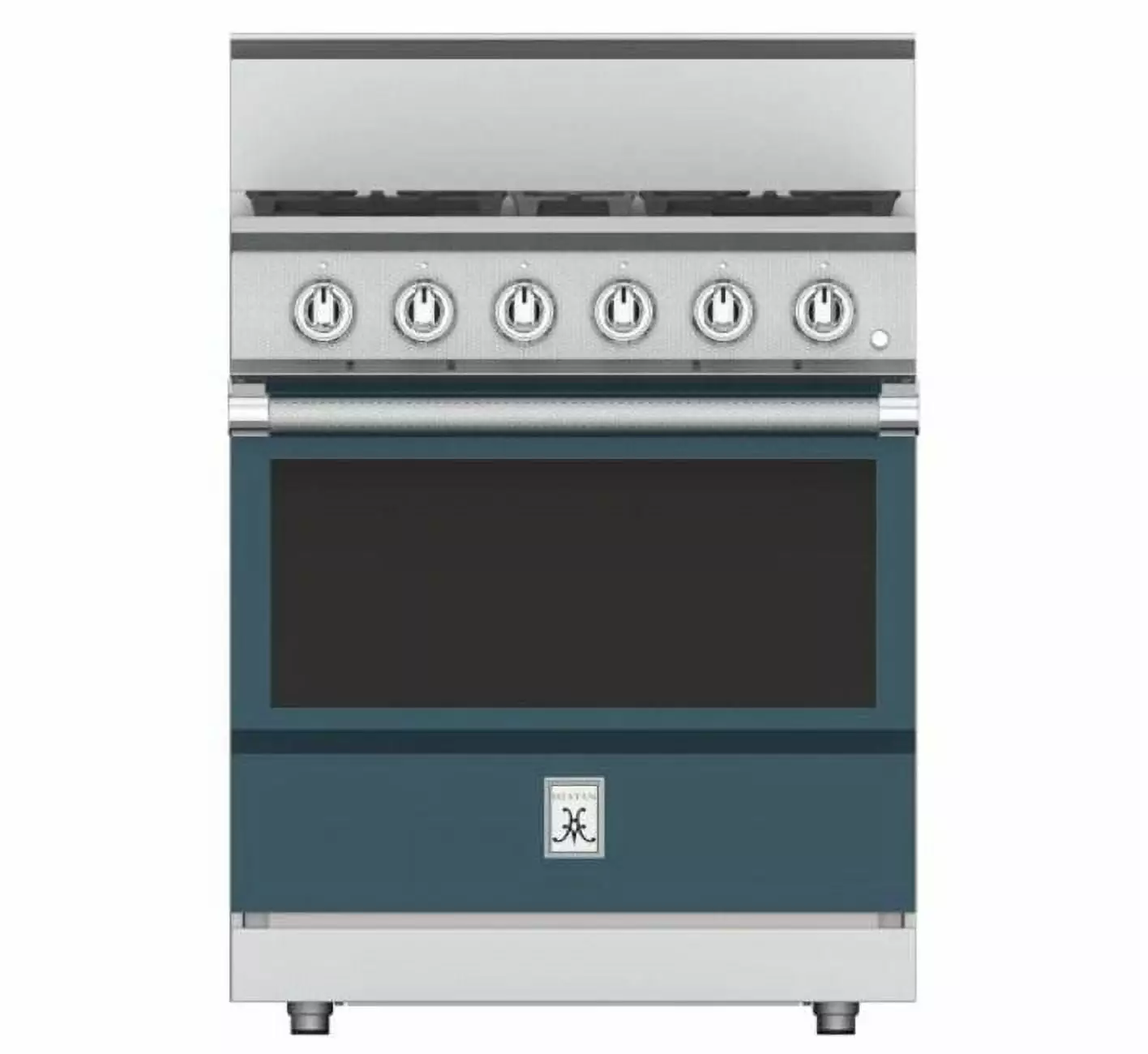 Hestan KRG304-LP 30-inch Wide 4.6 Cu. Ft. Free Standing Liquid Propane Gas Range Pacific Fog