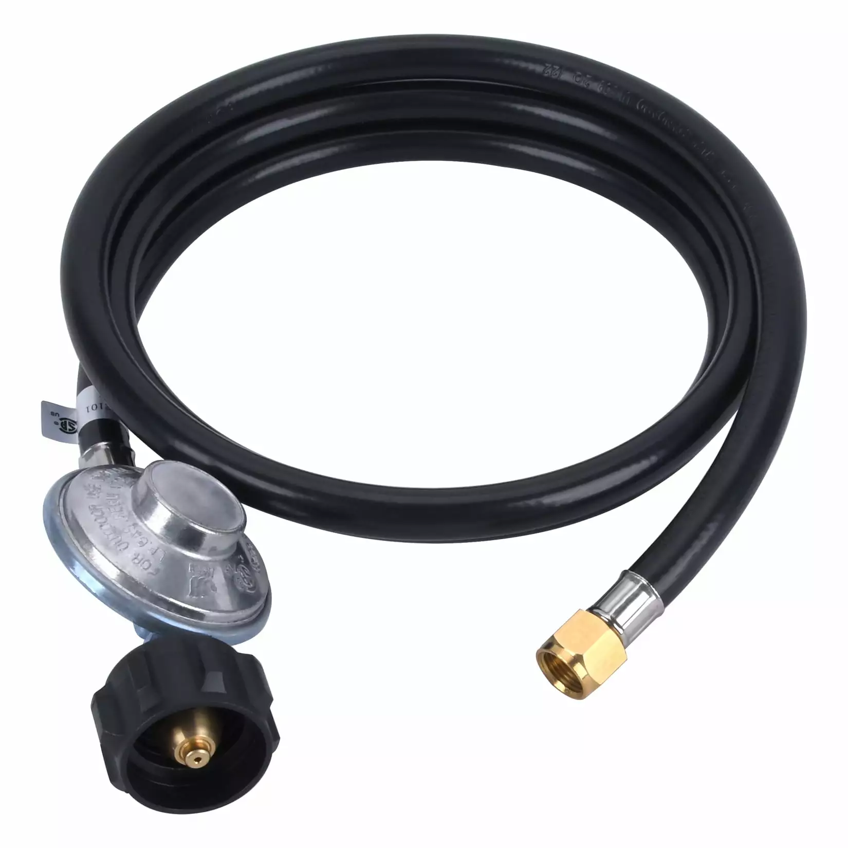 GasSaf 6Ft Low Pressure Propane Regulator and Hose CSA Certified Grill Patio Heater Information