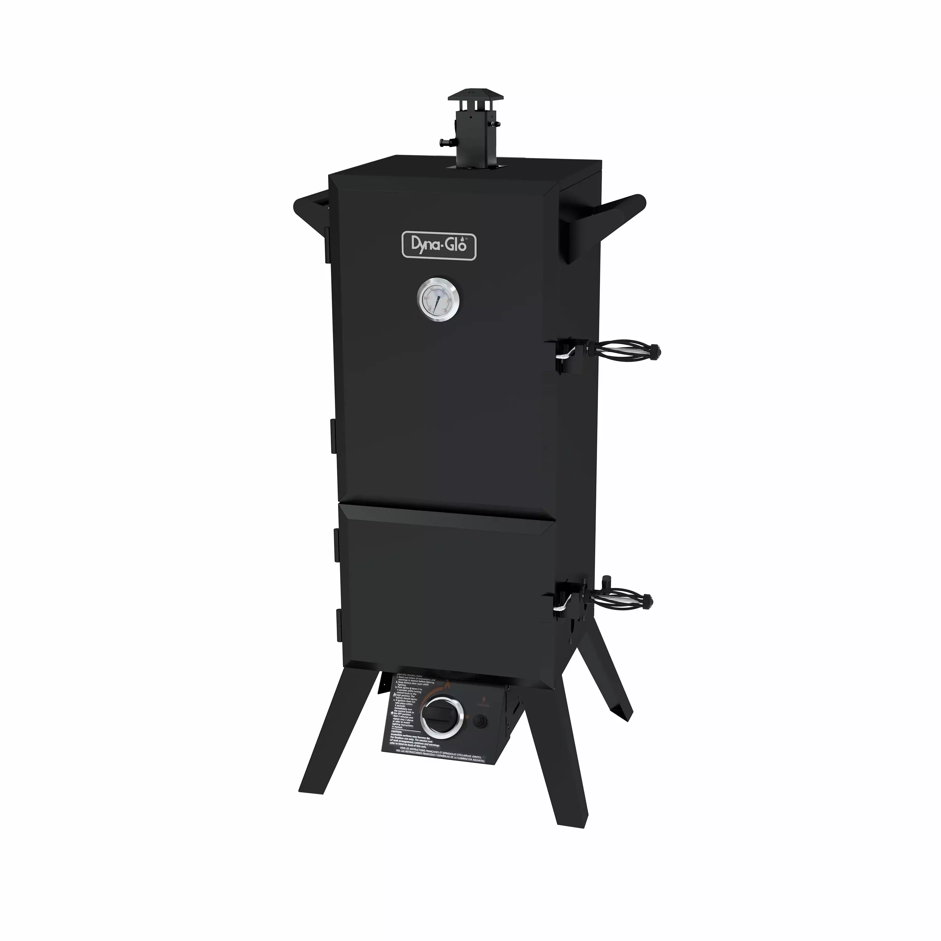 Dyna-Glo DGY784BDP 36 Dual Door Propane Gas Smoker Large Capacity Smoking