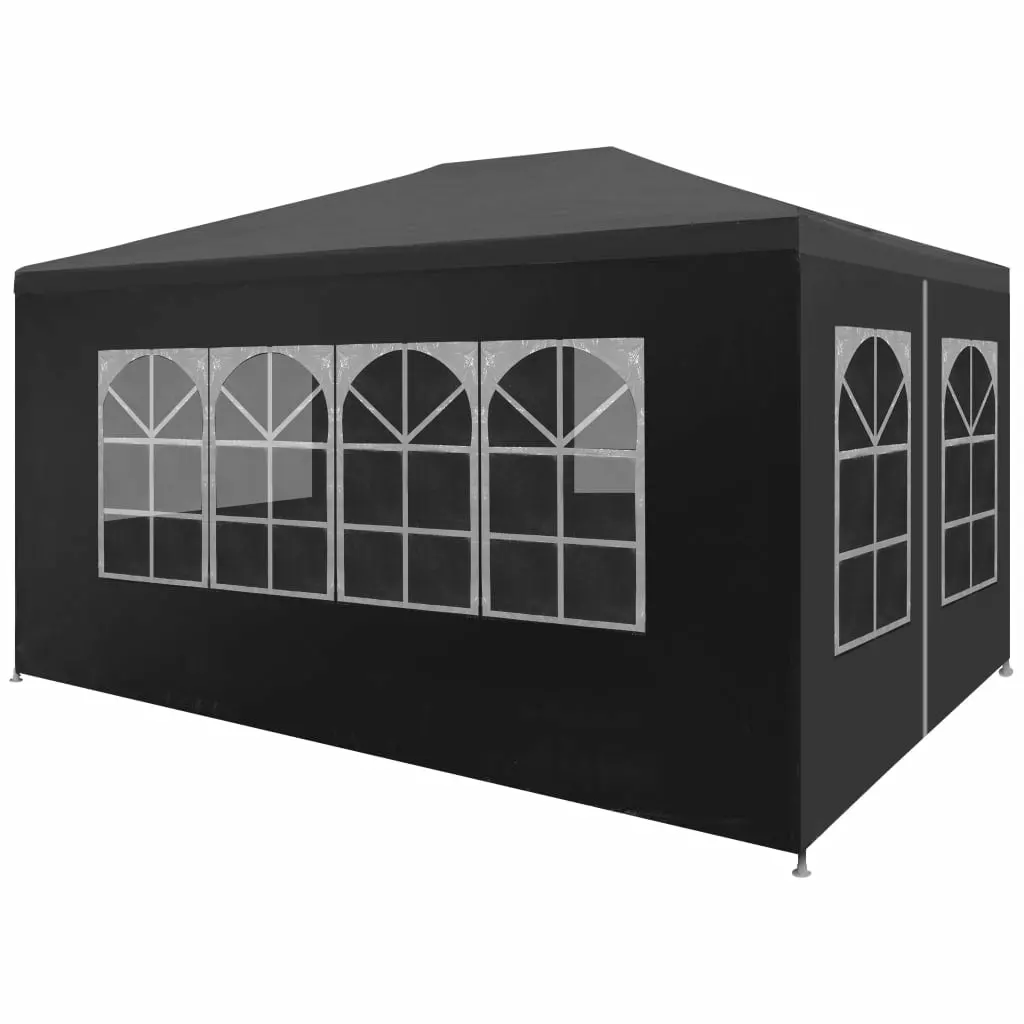 Anself 9x13 Garden Gazebo Canopy Removable Walls and Zip Doors Waterproof Party Tent